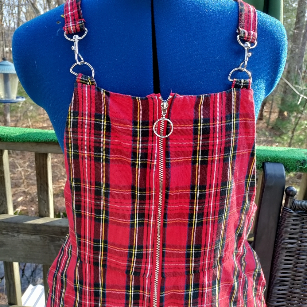 Hot Topic Plaid Jumper - Picture 2 of 8